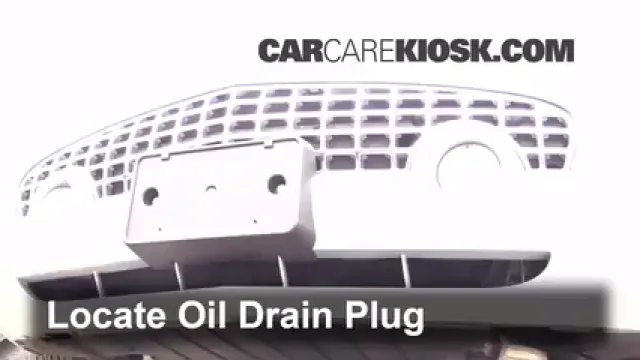 2004 Ford Thunderbird 3.9L V8 Aceite Cambiar aceite y filtro de aceite